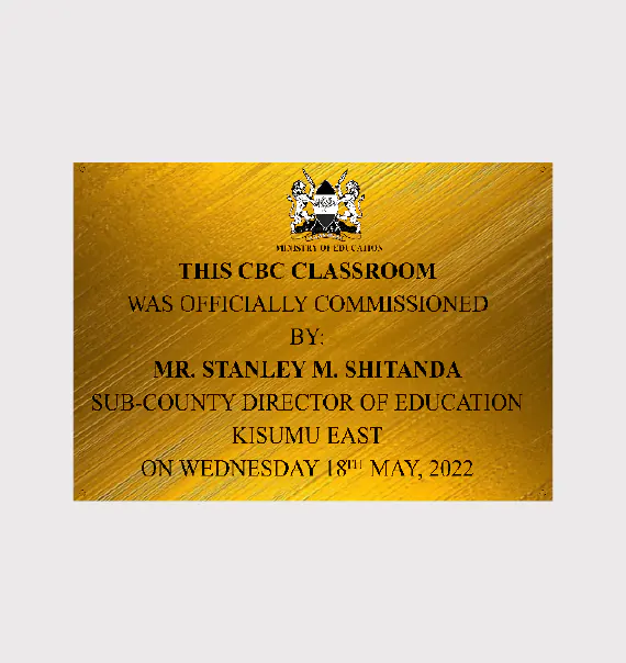 plaques